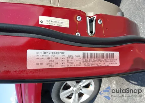 2015 Jeep Patriot Limited from USA, damaged, VIN 1C4NJPCB9FD107722